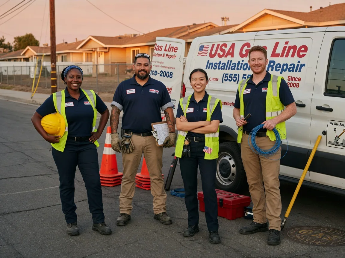 Gas Line Installation company in Healdsburg, CA